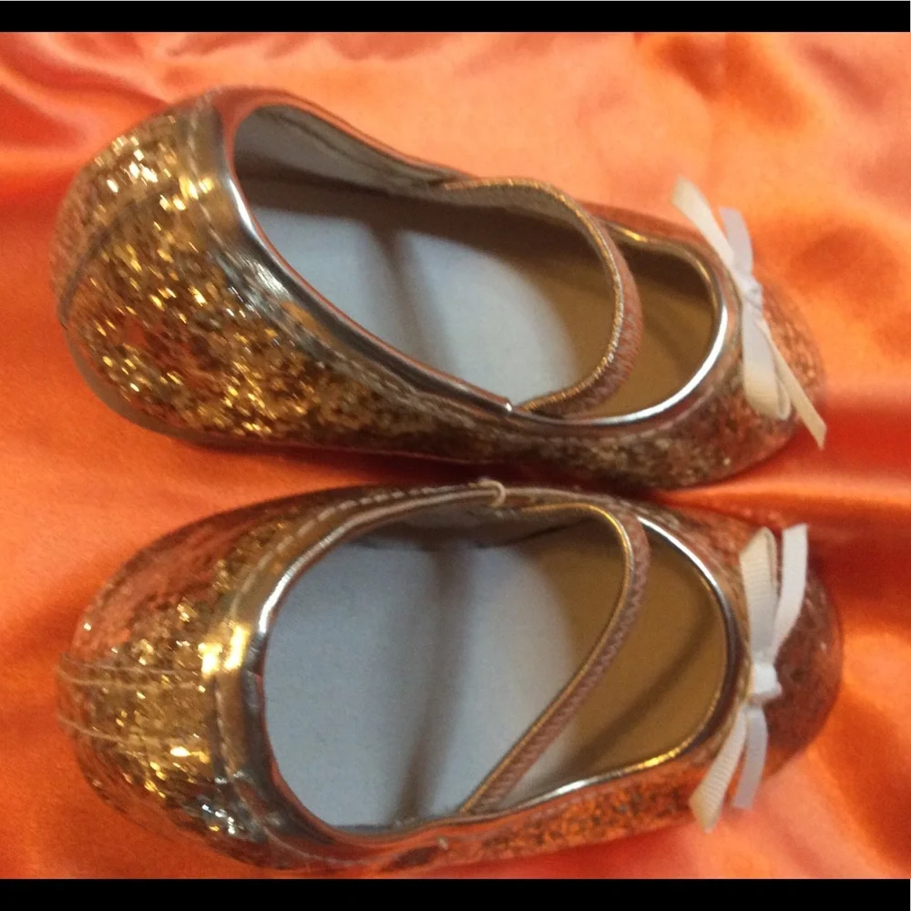 Gymboree gold sparkly
